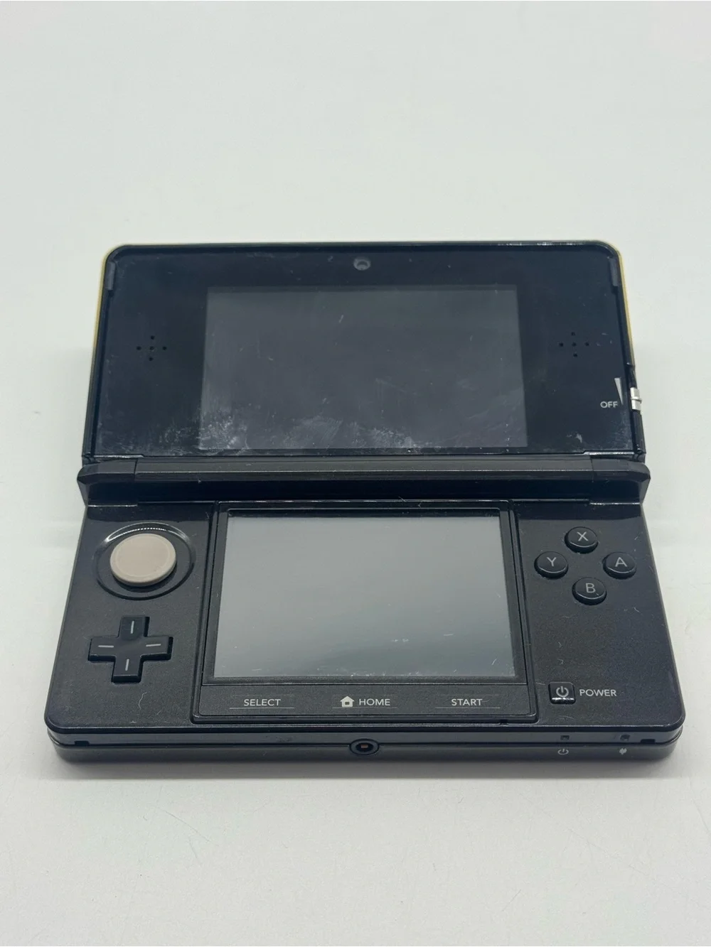 Nintendo 3DS Handheld Video Game Console Black CTR-001 (USA) w/ Charger Tested